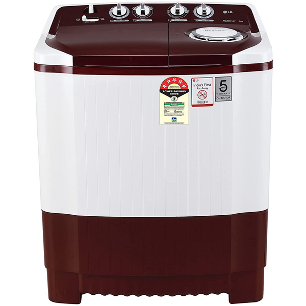 Buy LG 7 Kg 5 Star P7010RRAZ Semi Automatic Top Loading Washing Machine - Home Appliances | Vasanthandco
